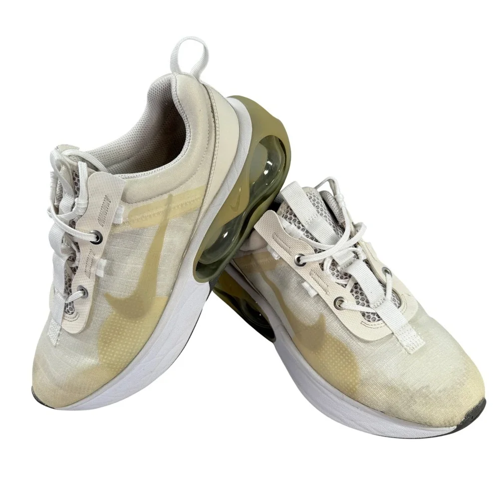 Nike Air Max 2021 GS Summit‎ White Sneakers Youth 7Y Women's 8.5